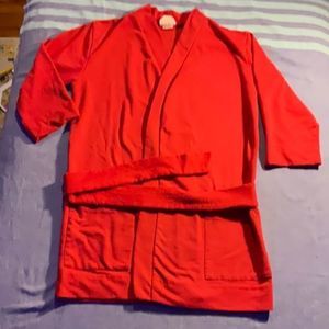 Girls Red belted Robe